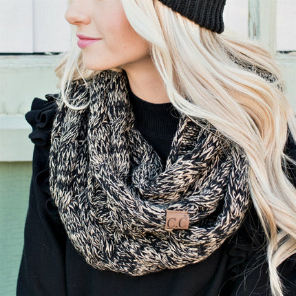 CC Crafted Multi Color Infinity Scarf ( SF-816 )