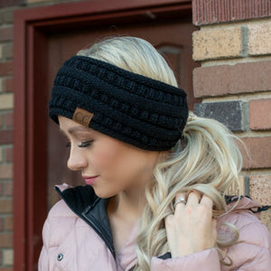 CC Lined Pony Head Band ( HB-21 )