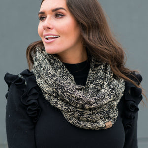 CC Crafted Multi Color Infinity Scarf ( SF-816 )