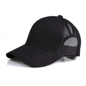 CC Solid Mesh Pony Cap ( BT-4 )