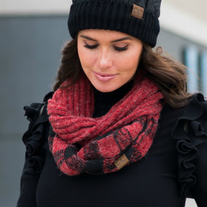 CC Buffalo Plaid Scarf ( SF-55 )