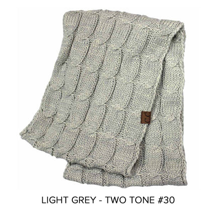 CC Comfy Infinity Scarf | 2-Tone ( CA-800 )