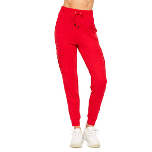 Ultra Soft Joggers With Cargo Pocket | Small-Large Sizes ( CJK01/CA500 )