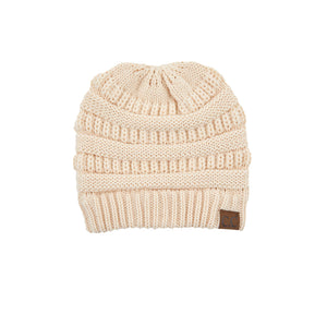 CC Criss-Cross Pony Beanie ( CCB-1 )