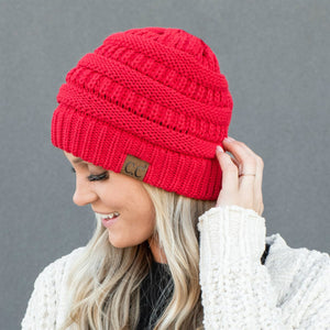 CC Criss-Cross Pony Beanie ( CCB-1 )