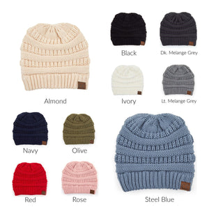 CC Criss-Cross Pony Beanie ( CCB-1 )