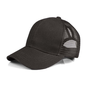 CC Solid Mesh Pony Cap ( BT-4 )