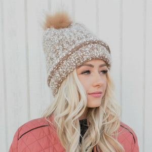 CC Speck Lined Beanie ( HAT-1825 )