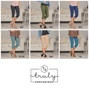 Moto Capri Jeggings | 4 Sizes ( MT01-CAPRI )