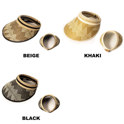 Aztec Straw Visor ( FH-113 )