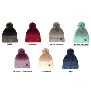 CC Ombre Beanie ( HAT-103POM )