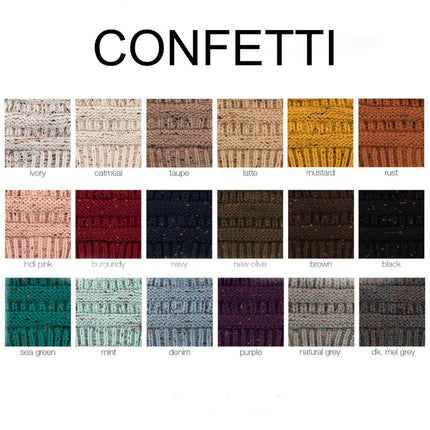 CC Cozy Confetti Beanies ( HAT-33 )