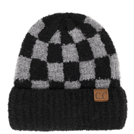 CC Check Boucle Oh So Soft Beanie ( HAT-4011 )