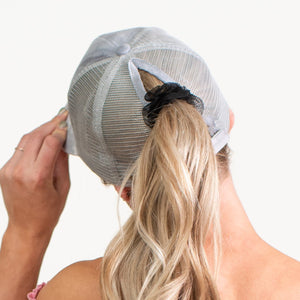 CC Watercolor Messy Bun Trucker Cap ( BT-5 )