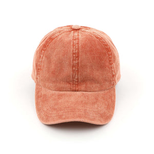 CC Stone-Washed Corduroy Cap ( BT-1014 )