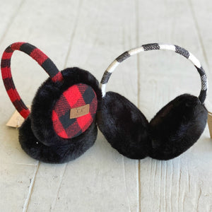 CC Buffalo Plaid Earmuff ( EM-2380 )