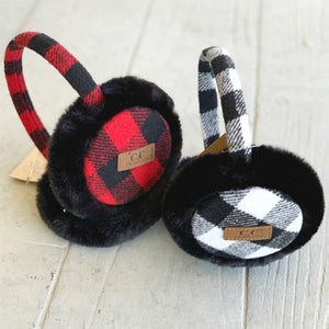 CC Buffalo Plaid Earmuff ( EM-2380 )