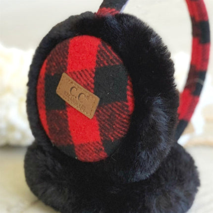 CC Buffalo Plaid Earmuff ( EM-2380 )
