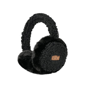 CC Faux Fur Sherpa Earmuffs ( EM-3667 )