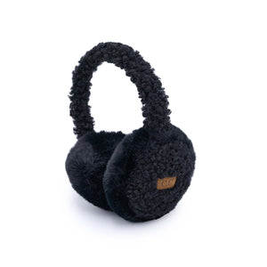 CC Faux Fur Sherpa Earmuffs ( EM-3667 )