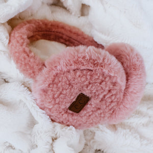 CC Faux Fur Sherpa Earmuffs ( EM-3667 )