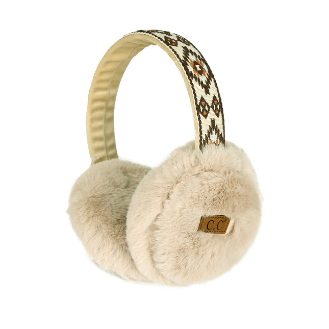 CC South West Aztec Print Adjustable Earmuff ( EMS2301 )