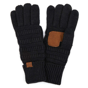 CC Cozy Metallic Tech Screen Gloves ( G-20M )