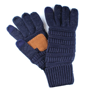 CC Cozy Metallic Tech Screen Gloves ( G-20M )