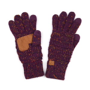 CC Cozy Confetti Tech Screen Gloves ( G-33 )
