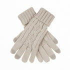 CC Cable Knit Fleece Lined Gloves ( G-707 )