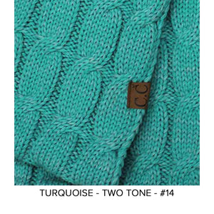 CC 2-Tone Touchscreen Gloves ( G-800 )