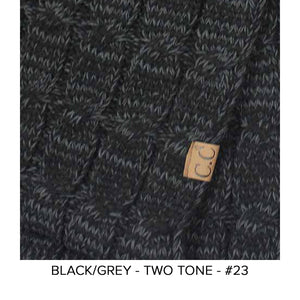 CC 2-Tone Touchscreen Gloves ( G-800 )