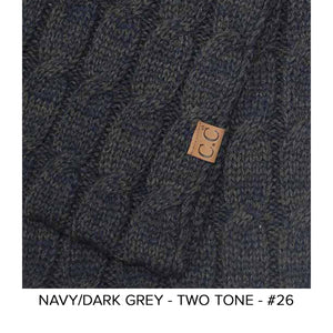 CC 2-Tone Touchscreen Gloves ( G-800 )