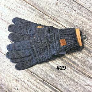 CC Two-Tone Touchscreen Gloves ( G-800 )