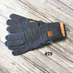 CC 2-Tone Touchscreen Gloves ( G-800 )
