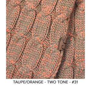 CC 2-Tone Touchscreen Gloves ( G-800 )