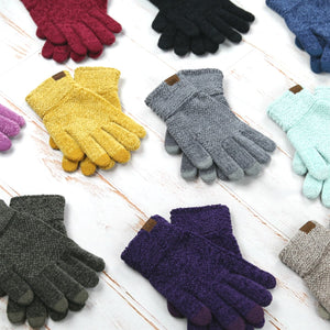 CC Chenille Touchscreen Glove ( G-9016 )