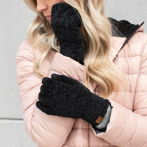 CC Chenille Touchscreen Glove ( G-9016 )