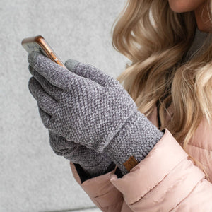 CC Chenille Touchscreen Glove ( G-9016 )