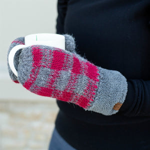 CC Buffalo Plaid Mitten ( MT-55 )