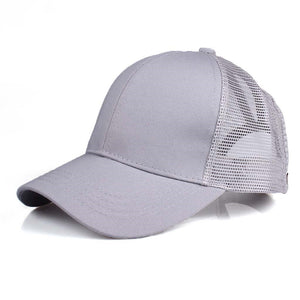 CC Solid Mesh Pony Cap ( BT-4 )