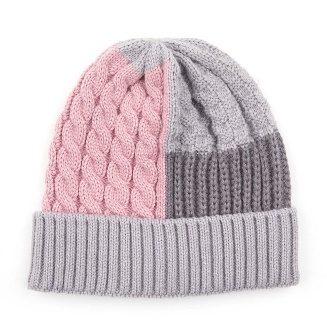 CC Multi-Color Blocking Beanie ( HAT-2065 )