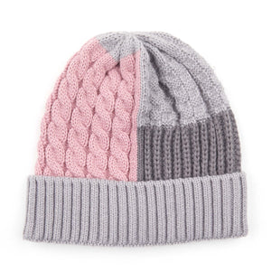 CC Multi-Color Blocking Beanie ( HAT-2065 )