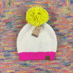 CC Neon Beanie ( HAT-2069 )