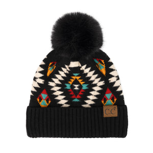 CC Southwest Print Beanie ( HAT-3001 )