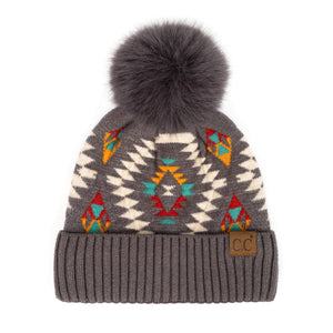 CC Southwest Print Beanie ( HAT-3001 )