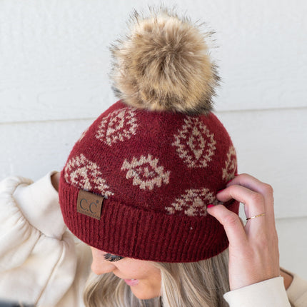 CC Southwest Solid Beanie ( HAT-3864 )