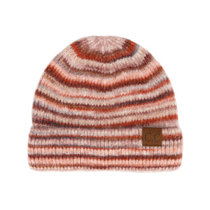 CC Stripe Color Block Beanie ( HAT-4007 )