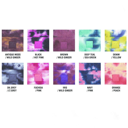 CC Beanie Tie Dye Women Unisex Hats ( HAT-7380 )