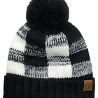 CC Buffalo Plaid Beanie ( HAT-55 )